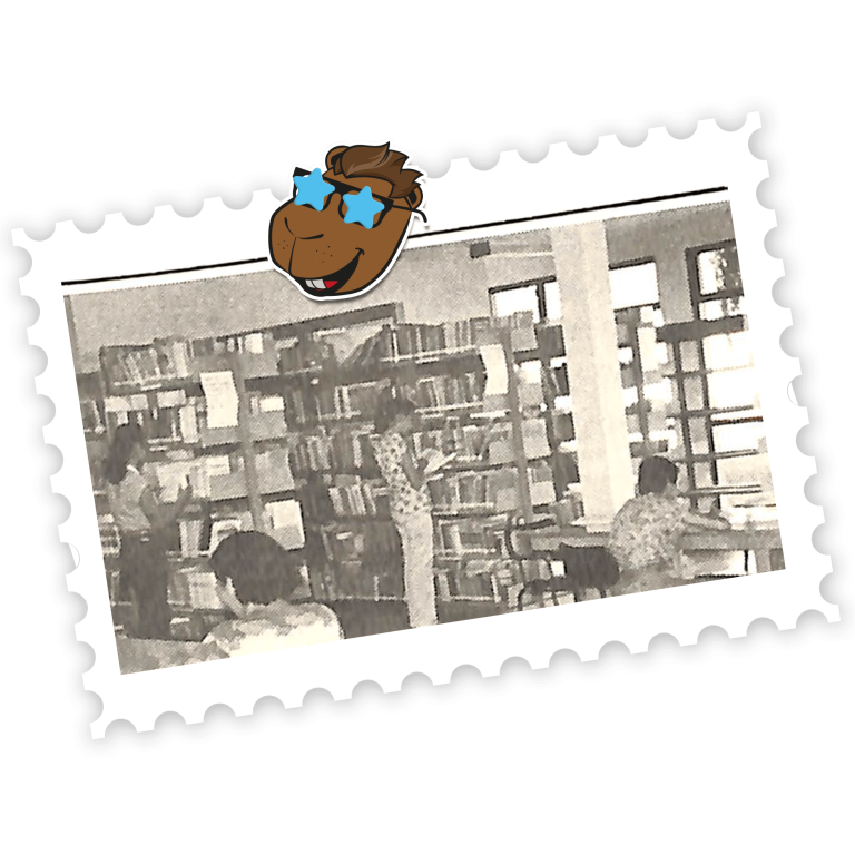 1981 - Inauguração da Biblioteca do Câmpus do Pantanal